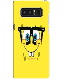 Чехол для Samsung Galaxy Note 8 (N950) с картинкой «Минималистичный Спанч Боб»