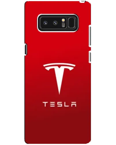 Чехол для Samsung Galaxy Note 8 (N950) с картинкой «Tesla Red Classic»
