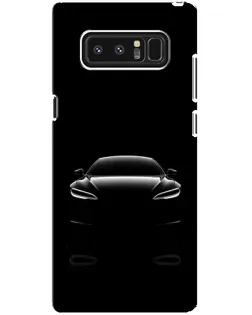 Чехол для Samsung Galaxy Note 8 (N950) с картинкой «Силуэт Tesla Night»
