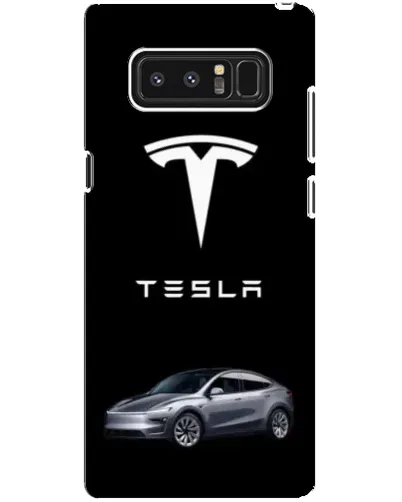 Чехол для Samsung Galaxy Note 8 (N950) с картинкой «Tesla Model Y»