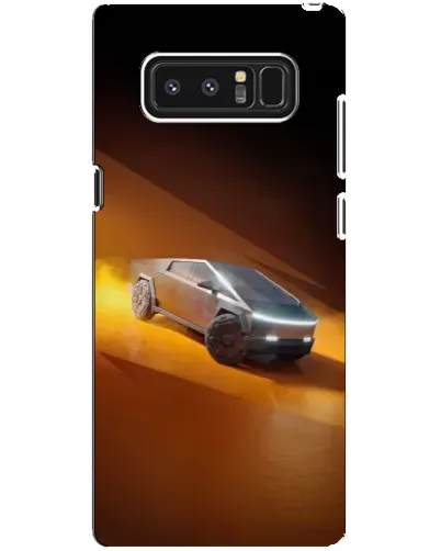 Чехол для Samsung Galaxy Note 8 (N950) с картинкой «Cybertruck в пустыне»