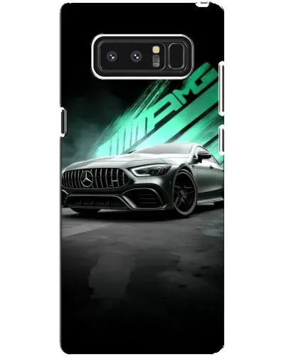 Чехол для Samsung Galaxy Note 8 (N950) с картинкой «Темный Mercedes AMG»