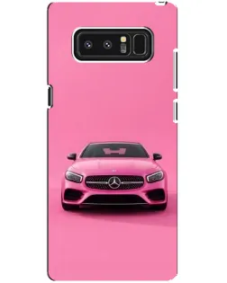 Чехол для Samsung Galaxy Note 8 (N950) с картинкой «Розовый Mercedes AMG»