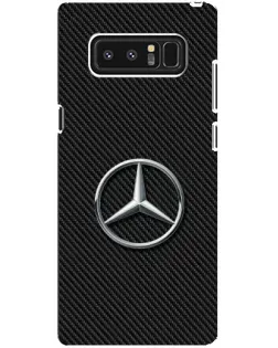 Чехол для Samsung Galaxy Note 8 (N950) с картинкой «Карбоновый Mercedes стиль»