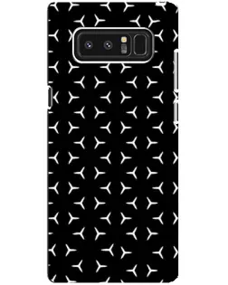 Чехол для Samsung Galaxy Note 8 (N950) с картинкой «Mercedes паттерн звезд»