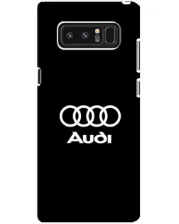Чехол для Samsung Galaxy Note 8 (N950) с картинкой «Классическое лого Audi» Чехол для Samsung Galaxy Note 8 (N950) с картинкой «Классическое лого Audi»