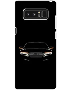 Чохол для Samsung Galaxy Note 8 (N950) з картинкою «Audi — нічний контур»