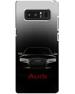 Чохол для Samsung Galaxy Note 8 (N950) з картинкою «Audi — градієнтний контур»