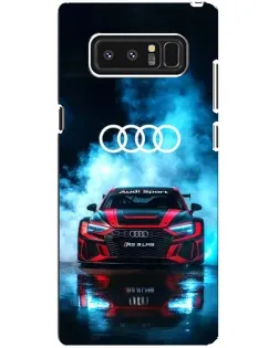Чохол для Samsung Galaxy Note 8 (N950) з картинкою «Audi Sport — неон»