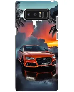 Чохол для Samsung Galaxy Note 8 (N950) з картинкою «Audi — захід сонця»