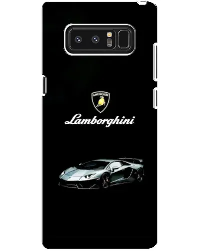 Чехол для Samsung Galaxy Note 8 (N950) с картинкой «Логотип Lamborghini классика»
