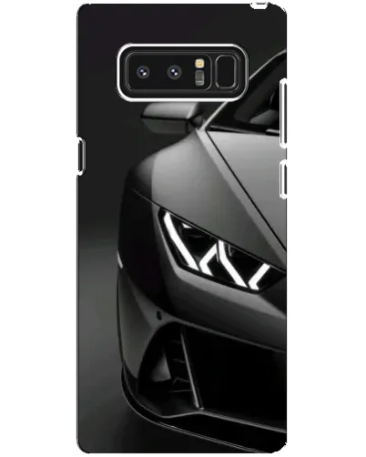 Чехол для Samsung Galaxy Note 8 (N950) с картинкой «Lamborghini фары детализация»