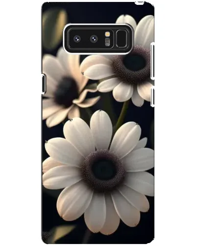 Чехол для Samsung Galaxy Note 8 (N950) с картинкой «Белые маргаритки макро» Чехол для Samsung Galaxy Note 8 (N950) с картинкой «Белые маргаритки макро»