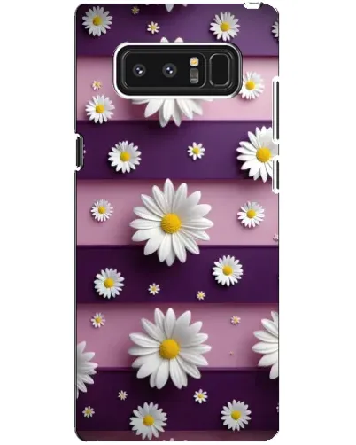 Чехол для Samsung Galaxy Note 8 (N950) с картинкой «Ромашки на фиолетовом» Чехол для Samsung Galaxy Note 8 (N950) с картинкой «Ромашки на фиолетовом»