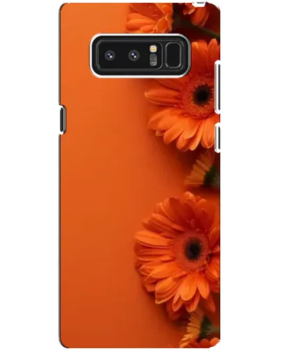 Чехол для Samsung Galaxy Note 8 (N950) с картинкой «Оранжевые герберы» Чехол для Samsung Galaxy Note 8 (N950) с картинкой «Оранжевые герберы»