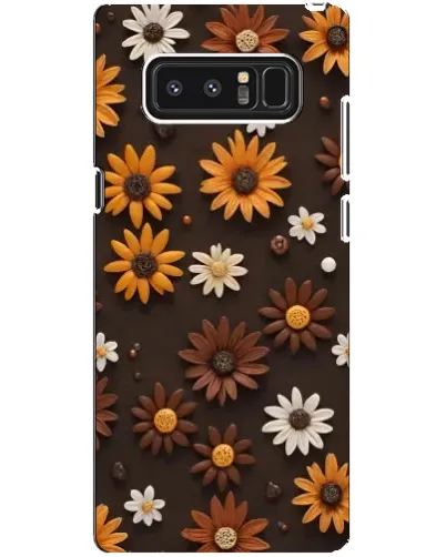 Чехол для Samsung Galaxy Note 8 (N950) с картинкой «Узор из маленьких подсолнухов» Чехол для Samsung Galaxy Note 8 (N950) с картинкой «Узор из маленьких подсолнухов»