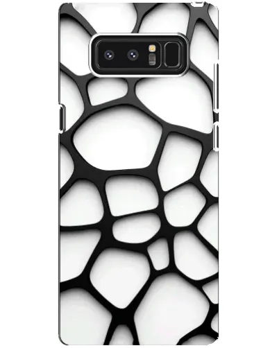 Чехол для Samsung Galaxy Note 8 (N950) с картинкой «Белая объемная сетка» Чехол для Samsung Galaxy Note 8 (N950) с картинкой «Белая объемная сетка»