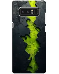 Чехол для Samsung Galaxy Note 8 (N950) с картинкой «Салатовый разлом скалы» Чехол для Samsung Galaxy Note 8 (N950) с картинкой «Салатовый разлом скалы»