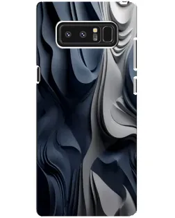Чехол для Samsung Galaxy Note 8 (N950) с картинкой «Объемные синие складки» Чехол для Samsung Galaxy Note 8 (N950) с картинкой «Объемные синие складки»