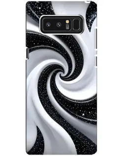 Чехол для Samsung Galaxy Note 8 (N950) с картинкой «Черно-белая спираль» Чехол для Samsung Galaxy Note 8 (N950) с картинкой «Черно-белая спираль»