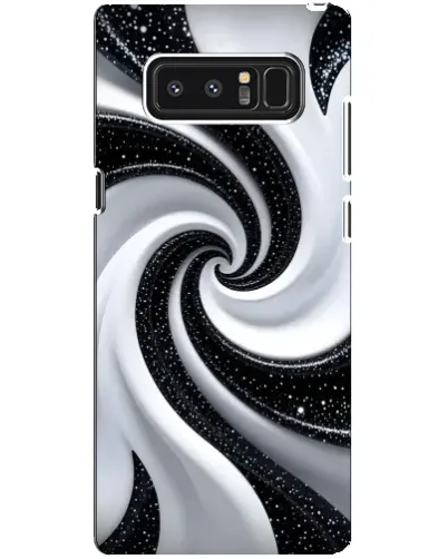 Чехол для Samsung Galaxy Note 8 (N950) с картинкой «Черно-белая спираль» Чехол для Samsung Galaxy Note 8 (N950) с картинкой «Черно-белая спираль»