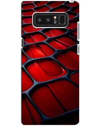 Чехол для Samsung Galaxy Note 8 (N950) с картинкой «Красная глянцевая сетка» Чехол для Samsung Galaxy Note 8 (N950) с картинкой «Красная глянцевая сетка»