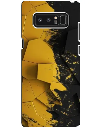 Чехол для Samsung Galaxy Note 8 (N950) с картинкой «Золотые осколки геометрии» Чехол для Samsung Galaxy Note 8 (N950) с картинкой «Золотые осколки геометрии»