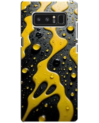 Чехол для Samsung Galaxy Note 8 (N950) с картинкой «Жидкое желтое золото» Чехол для Samsung Galaxy Note 8 (N950) с картинкой «Жидкое желтое золото»