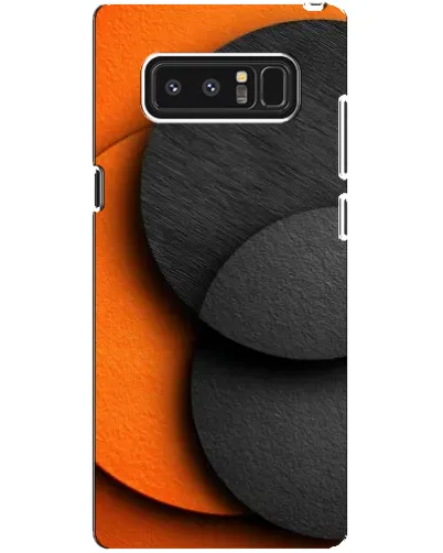 Чехол для Samsung Galaxy Note 8 (N950) с картинкой «Геометрия оранжевых кругов» Чехол для Samsung Galaxy Note 8 (N950) с картинкой «Геометрия оранжевых кругов»