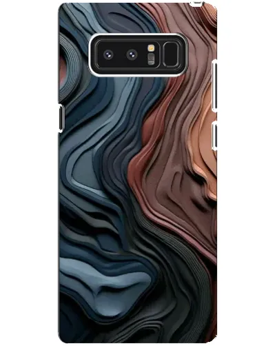 Чехол для Samsung Galaxy Note 8 (N950) с картинкой «Цветные волны каньона» Чехол для Samsung Galaxy Note 8 (N950) с картинкой «Цветные волны каньона»