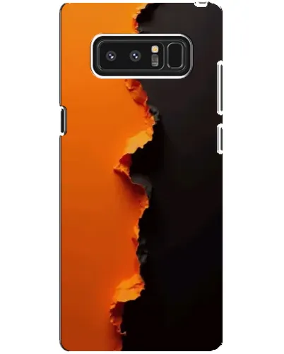 Чехол для Samsung Galaxy Note 8 (N950) с картинкой «Оранжевый разлом» Чехол для Samsung Galaxy Note 8 (N950) с картинкой «Оранжевый разлом»