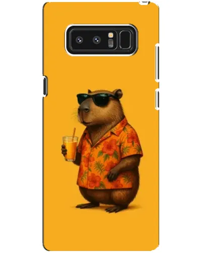 Чехол для Samsung Galaxy Note 8 (N950) с картинкой «Капибара на отдыхе» Чехол для Samsung Galaxy Note 8 (N950) с картинкой «Капибара на отдыхе»