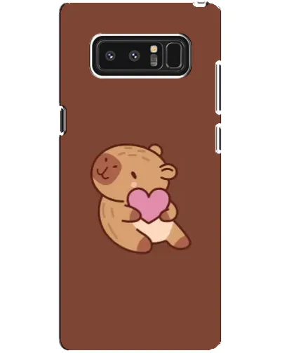 Чехол для Samsung Galaxy Note 8 (N950) с картинкой «Капибара с сердцем» Чехол для Samsung Galaxy Note 8 (N950) с картинкой «Капибара с сердцем»