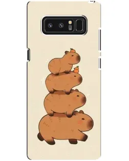 Чехол для Samsung Galaxy Note 8 (N950) с картинкой «Башня из капибар» Чехол для Samsung Galaxy Note 8 (N950) с картинкой «Башня из капибар»