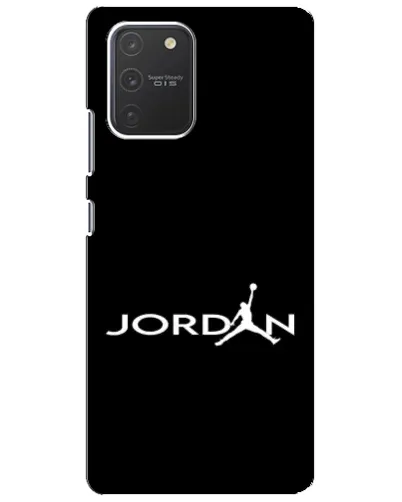 Чехол для Samsung Galaxy S10 Lite с картинкой «Jordan White Logo»