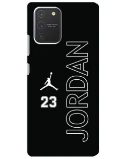 Чехол для Samsung Galaxy S10 Lite с картинкой «Jordan Vertical»