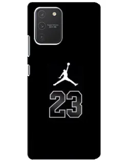 Чехол для Samsung Galaxy S10 Lite с картинкой «Jordan Flight 23»