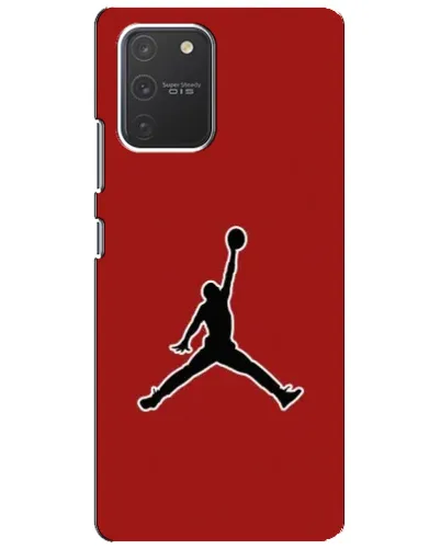 Чехол для Samsung Galaxy S10 Lite с картинкой «Jordan Red Back»