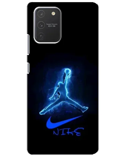 Чехол для Samsung Galaxy S10 Lite с картинкой «Jordan Neon Blue»