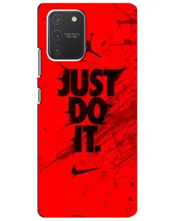 Чехол для Samsung Galaxy S10 Lite с картинкой «Nike Just Do It»