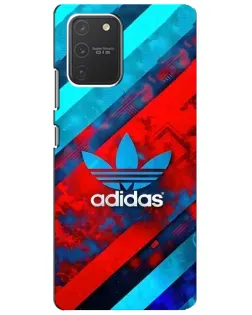Чехол для Samsung Galaxy S10 Lite с картинкой «Абстракция Adidas»