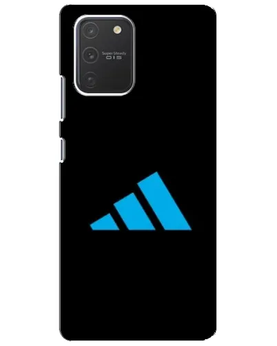 Чехол для Samsung Galaxy S10 Lite с картинкой «Adidas Cyan Logo»