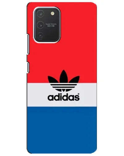 Чехол для Samsung Galaxy S10 Lite с картинкой «Ретро блоки Adidas»