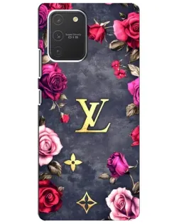Чехол для Samsung Galaxy S10 Lite с картинкой «Цветочный Louis Vuitton»