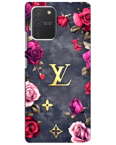 Чехол для Samsung Galaxy S10 Lite с картинкой «Цветочный Louis Vuitton»