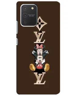 Чехол для Samsung Galaxy S10 Lite с картинкой «LV и Микки Маус»
