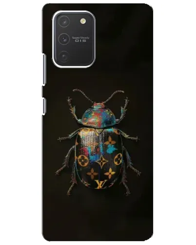 Чехол для Samsung Galaxy S10 Lite с картинкой «LV — мраморный принт»