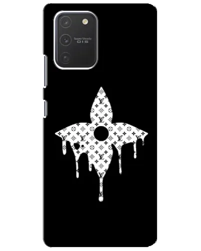 Чехол для Samsung Galaxy S10 Lite с картинкой «Цветочная монограмма»