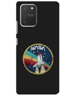 Чехол для Samsung Galaxy S10 Lite с картинкой «NASA — эмблема миссии»