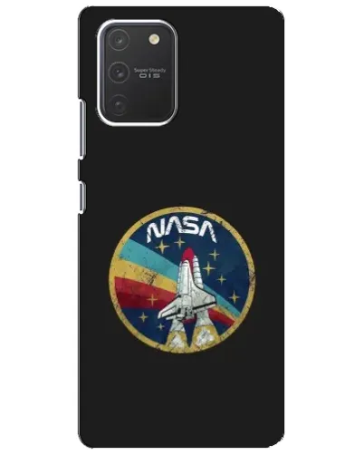 Чехол для Samsung Galaxy S10 Lite с картинкой «NASA — эмблема миссии»